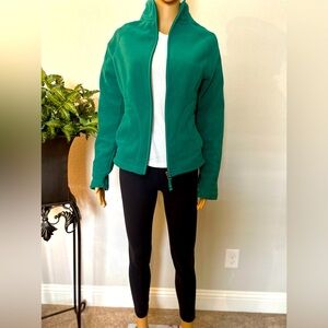 Women's Full Zip Fleece Jacket With Pockets Size XS